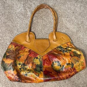 Patricia Nash Multicolor Floral Shoulder Bag